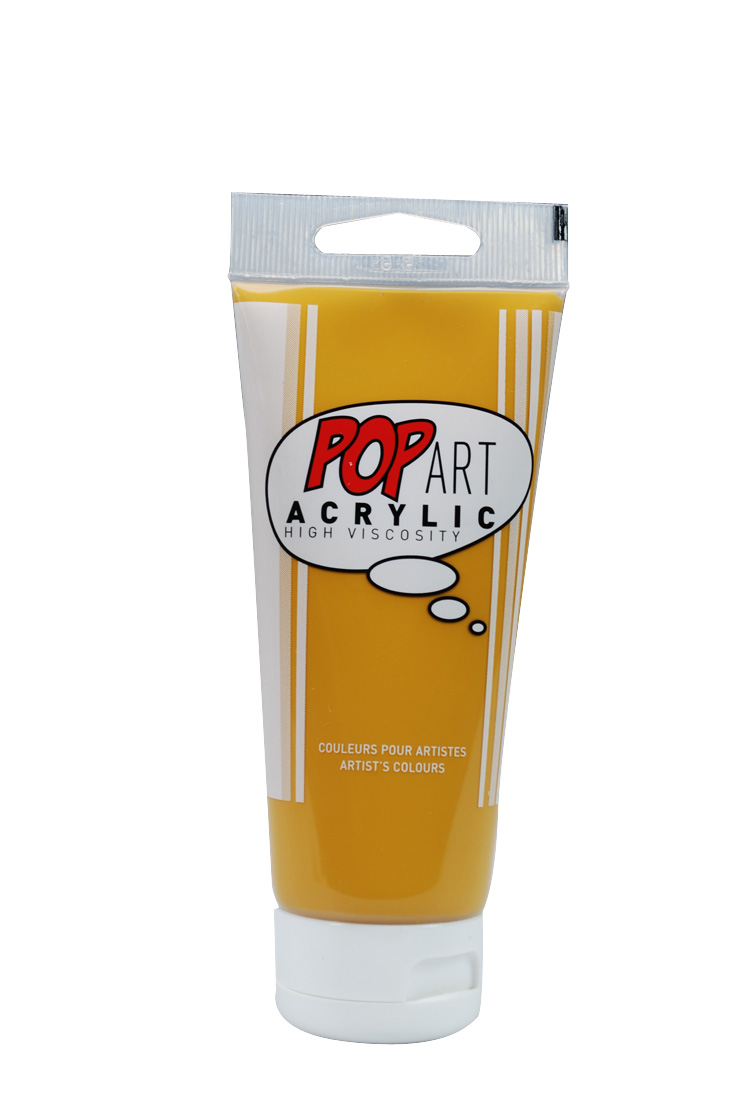 POP-ART Acrylic - Yellow ochre POP-ART Acrylic - Yellow ochre