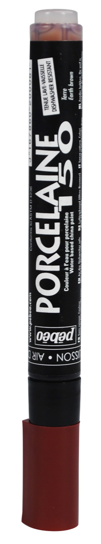 Porcelaine 150 Marker hrubý hrot - hnedá Porcelaine 150 Marker hrubý hrot - hnedá