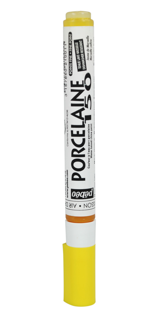 Porcelaine 150 Marker tenký hrot - žltá Porcelaine 150 Marker tenký hrot - žltá