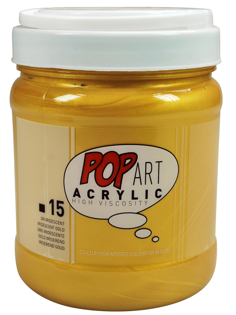 POP-ART Acrylic - Gold POP-ART Acrylic - Gold