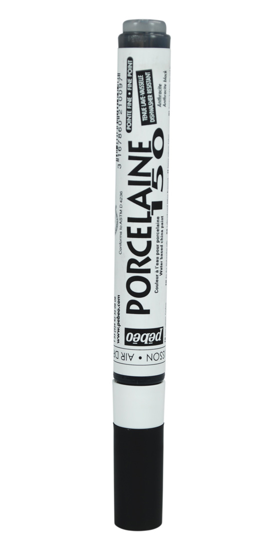 Porcelaine 150 Marker tenký hrot - čierna Porcelaine 150 Marker tenký hrot - čierna