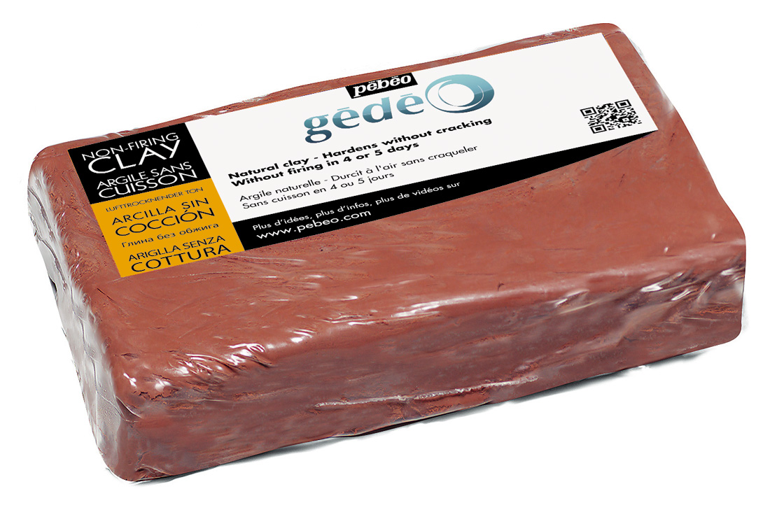 Samotvrdnúca hlina Gedeo 1,5 kg červená Samotvrdnúca hlina Gedeo 1,5 kg červená