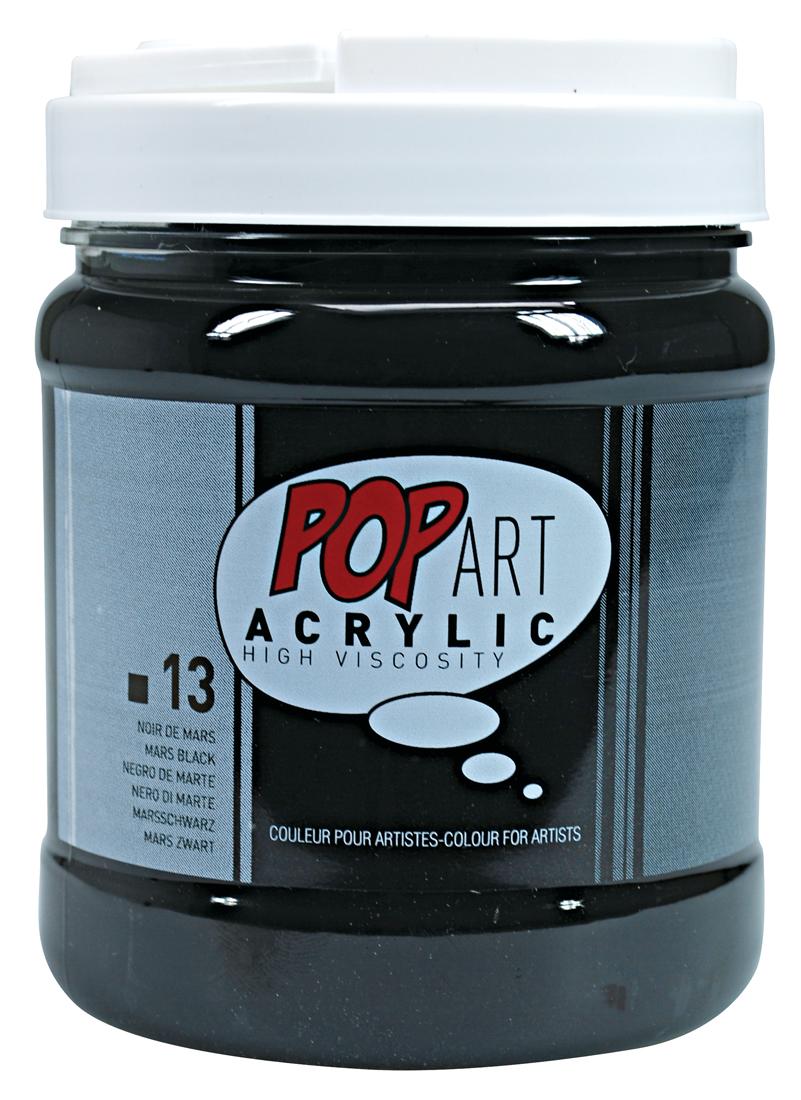 POP-ART Acrylic - Mars black POP-ART Acrylic - Mars black