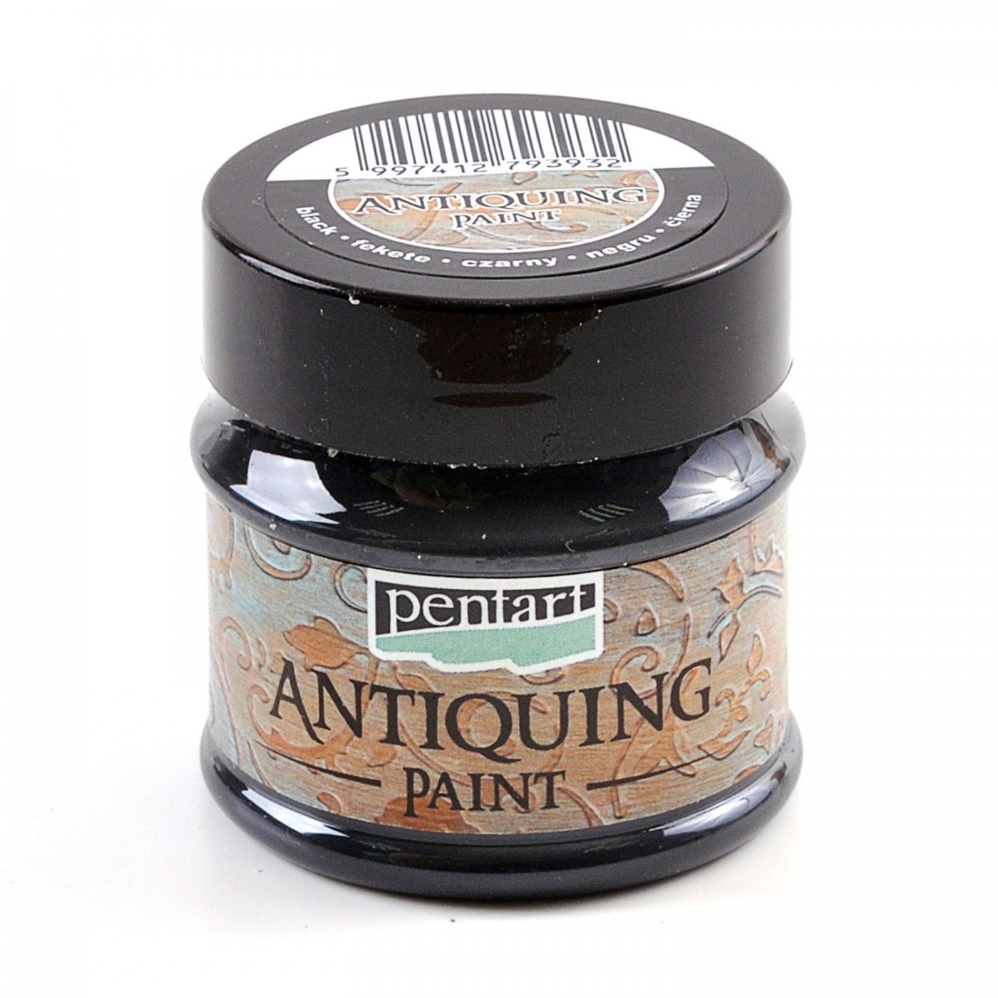 Antikovacia farba 50 ml, čierna Antikovacia farba 50 ml, čierna