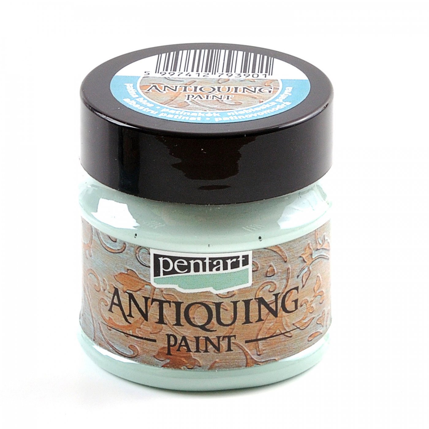 Antikovacia farba 50 ml, patinovomodrá Antikovacia farba 50 ml, patinovomodrá