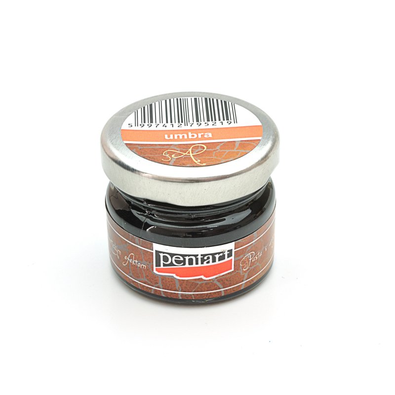 Antique pasta, 20 ml, umber, tmavá hnedá Antique pasta, 20 ml, umber, tmavá hnedá