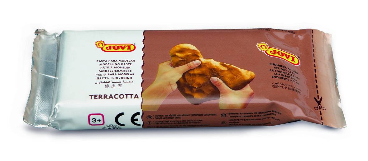 Samoschnúca modelovacia hmota terracota - 250 g Samoschnúca modelovacia hmota terracota - 250 g