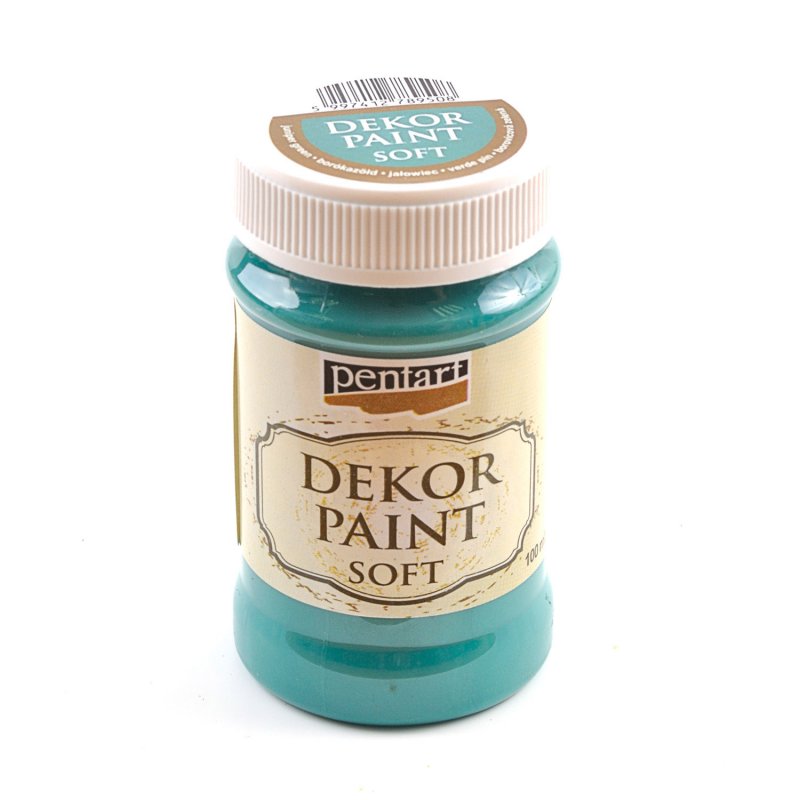 Dekor Paint Soft 100 ml, borovicová zelená Dekor Paint Soft 100 ml, borovicová zelená