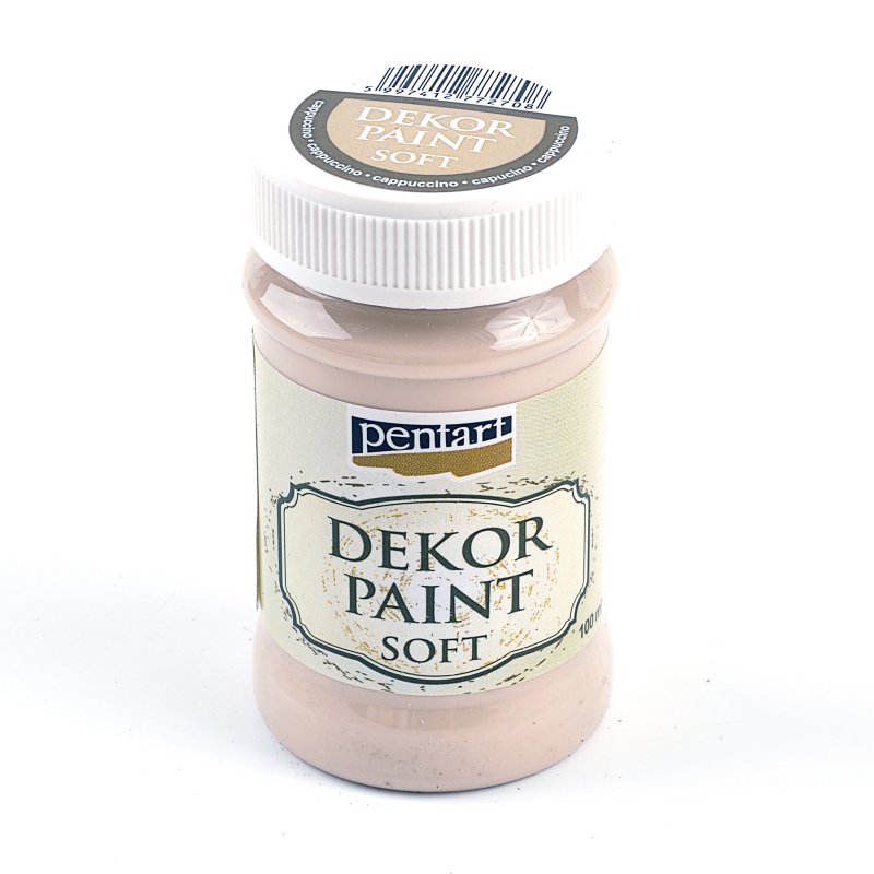 Dekor Paint Soft 100 ml, cappuccino Dekor Paint Soft 100 ml, cappuccino