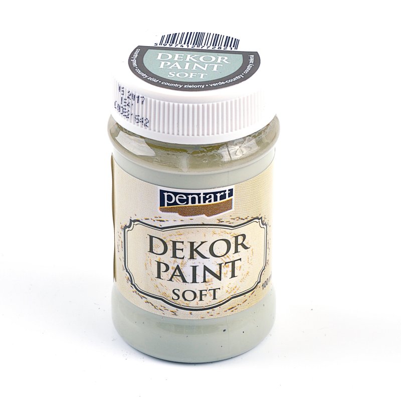 Dekor Paint Soft 100 ml, country zelená Dekor Paint Soft 100 ml, country zelená