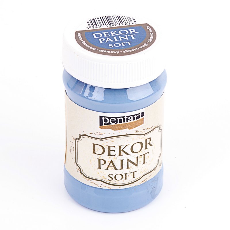 Dekor Paint Soft 100 ml, džínsová Dekor Paint Soft 100 ml, džínsová