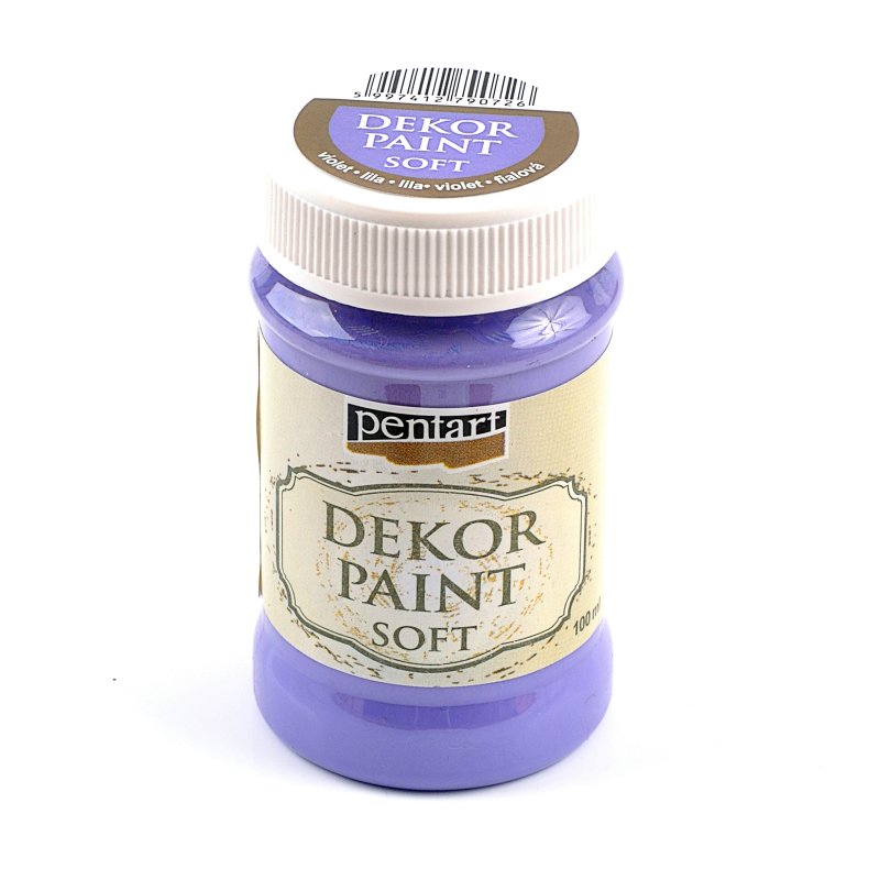 Dekor Paint Soft 100 ml, fialová Dekor Paint Soft 100 ml, fialová