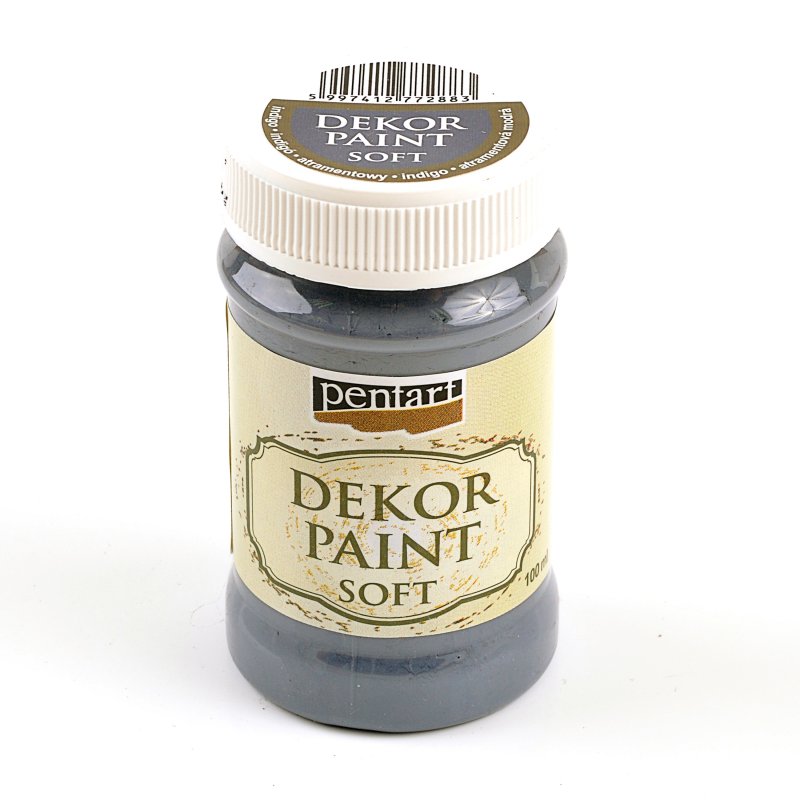 Dekor Paint Soft 100 ml, indigo Dekor Paint Soft 100 ml, indigo