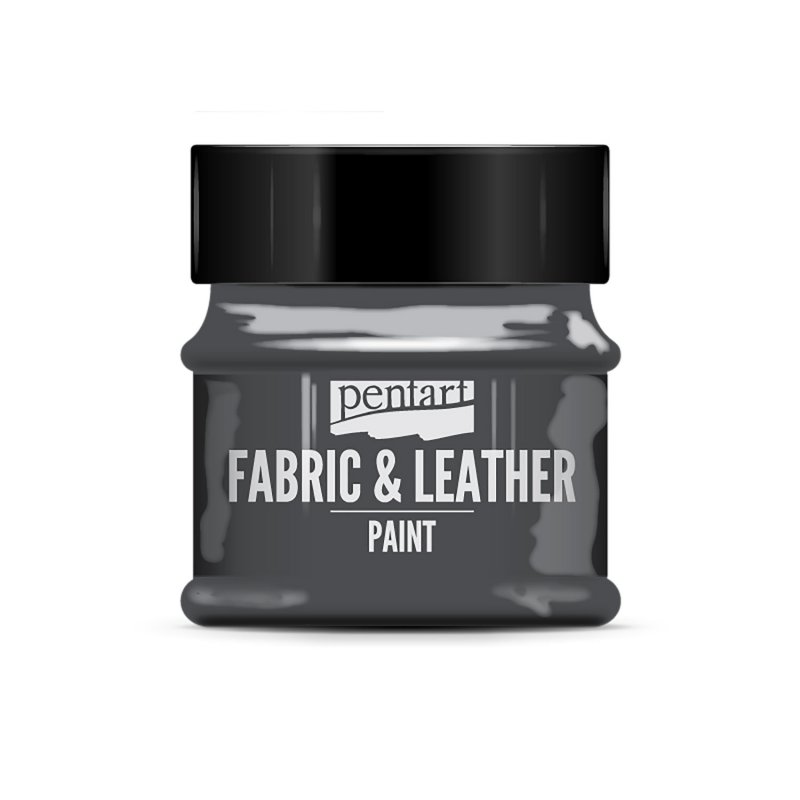 Farba na textil a kožu, 50 ml, glitrová grafitová Farba na textil a kožu, 50 ml, glitrová grafitová