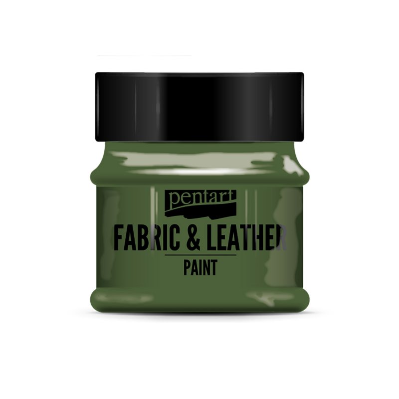 Farba na textil a kožu, 50 ml, glitrová zelená Farba na textil a kožu, 50 ml, glitrová zelená
