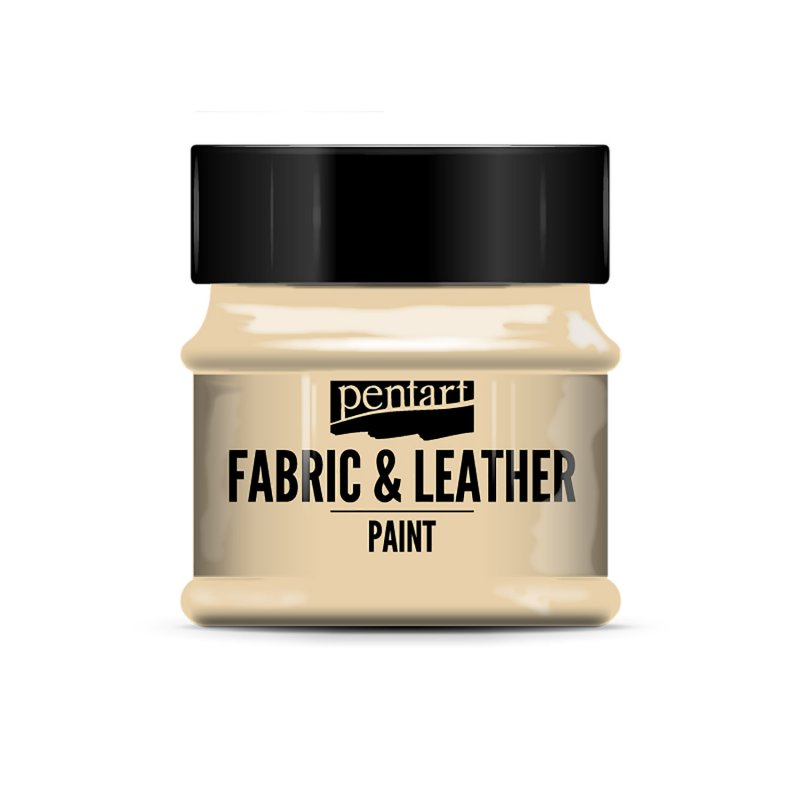 Farba na textil a kožu, 50 ml, škrupinkovo biela Farba na textil a kožu, 50 ml, škrupinkovo biela