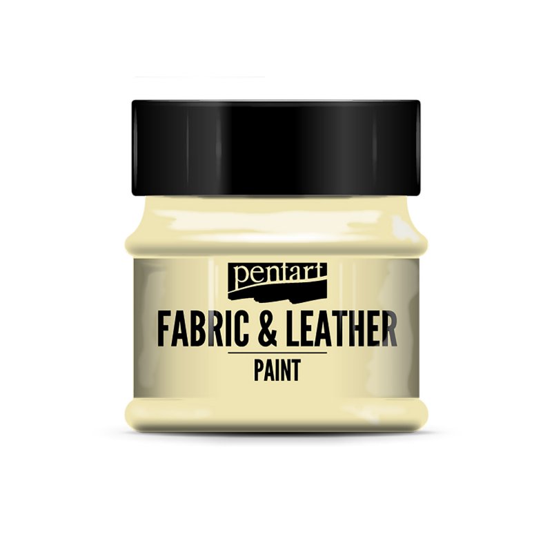 Farba na textil a kožu, 50 ml, slonovinová Farba na textil a kožu, 50 ml, slonovinová