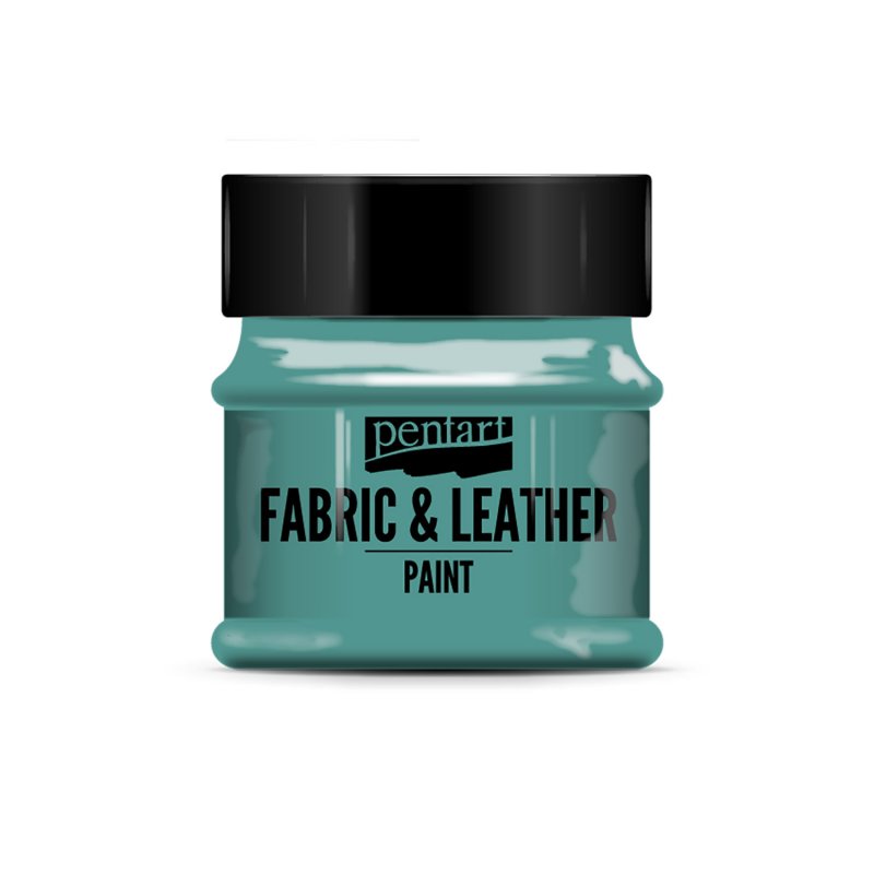Farba na textil a kožu, 50 ml, tyrkysovozelená Farba na textil a kožu, 50 ml, tyrkysovozelená