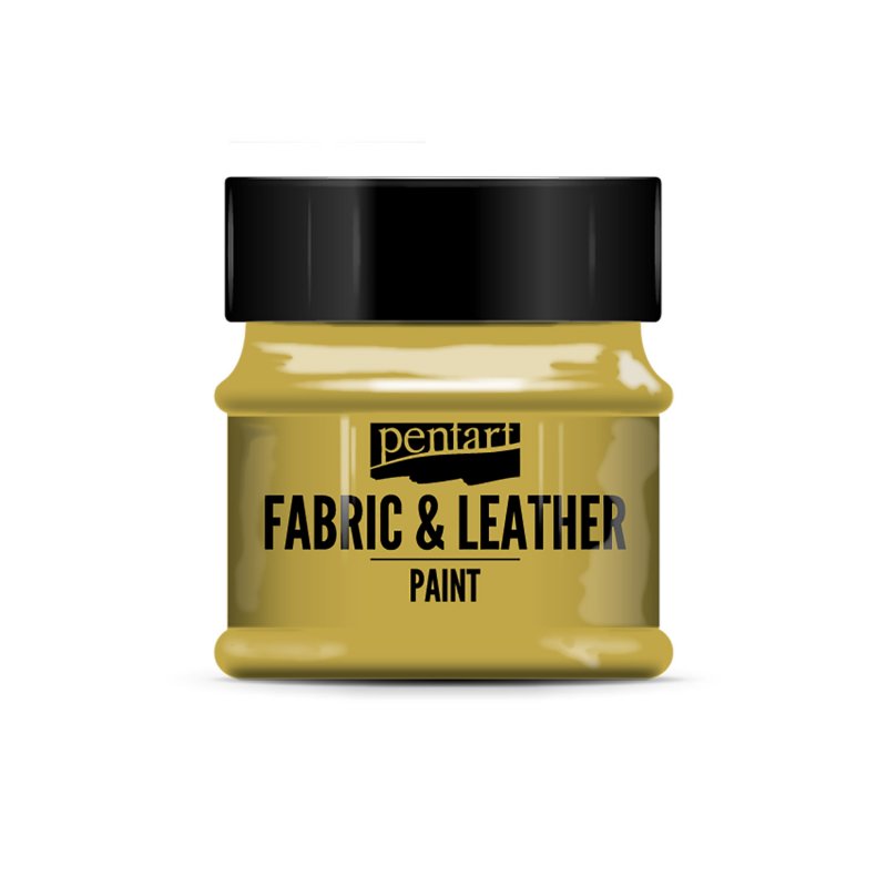 Farba na textil a kožu, 50 ml, zlatá Farba na textil a kožu, 50 ml, zlatá
