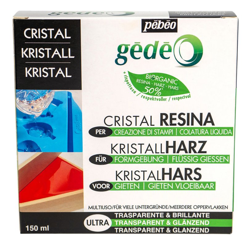 GÉDÉO BIO Krištálová živica 150 ml, číra GÉDÉO BIO Krištálová živica 150 ml, číra