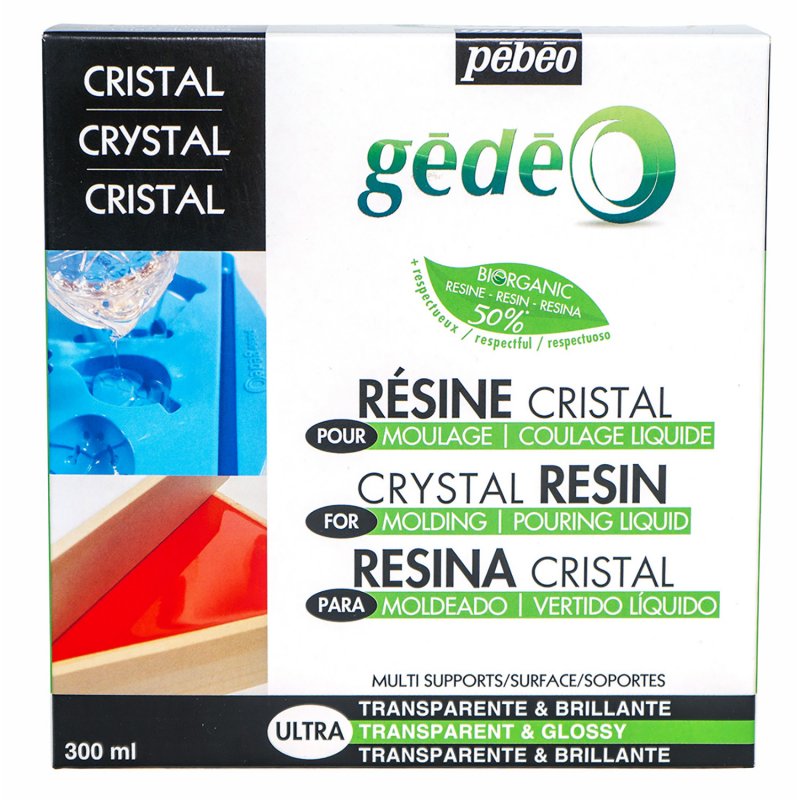 GÉDÉO BIO Krištálová živica 300 ml, číra GÉDÉO BIO Krištálová živica 300 ml, číra