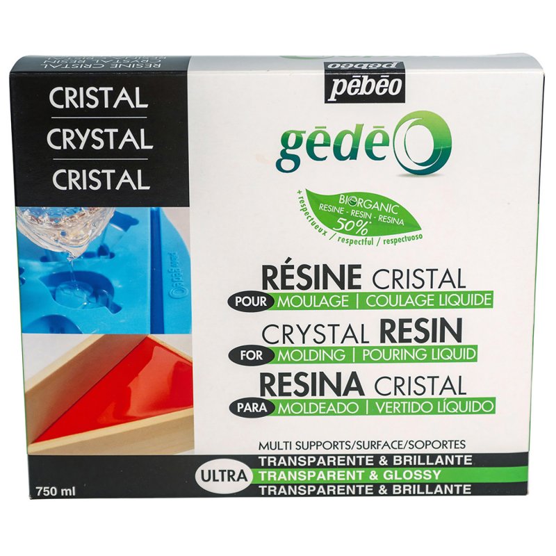 GÉDÉO BIO Krištálová živica 750 ml, číra GÉDÉO BIO Krištálová živica 750 ml, číra