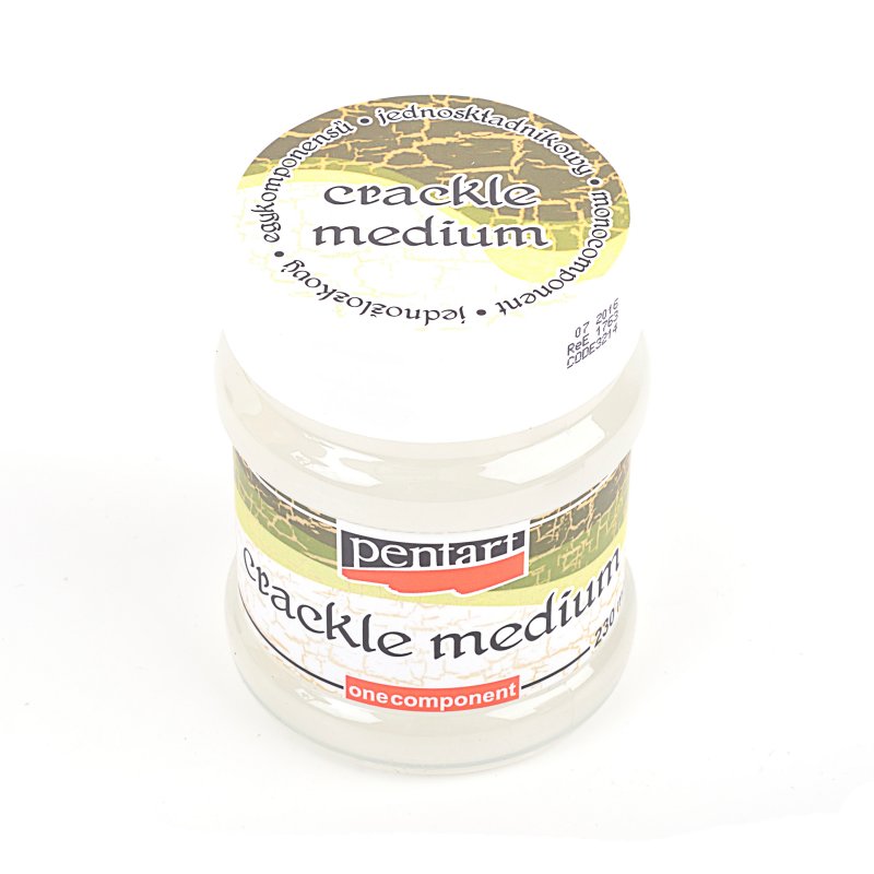 Krakelovací lak jednokrokový, 230 ml Krakelovací lak jednokrokový, 230 ml