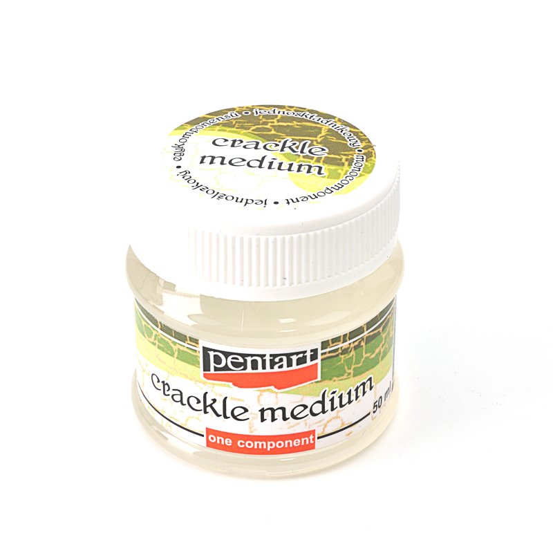 Krakelovací lak jednokrokový, 50 ml Krakelovací lak jednokrokový, 50 ml