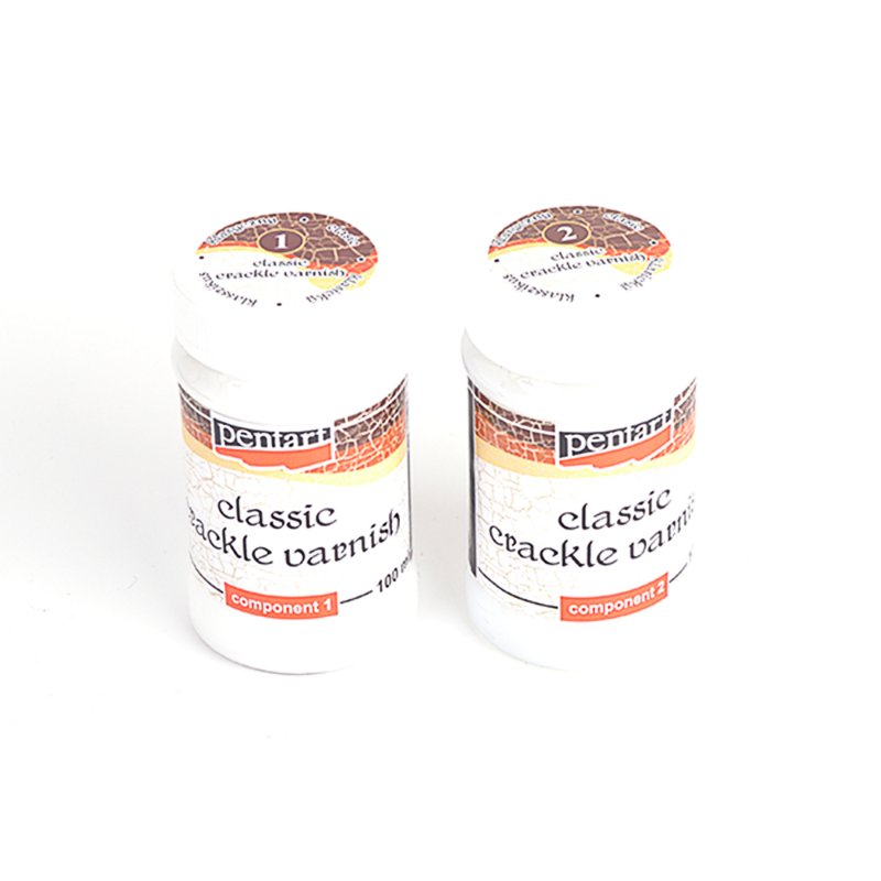 Krakelovací lak, dvojkrokový, 100 + 100 ml Krakelovací lak, dvojkrokový, 100 + 100 ml