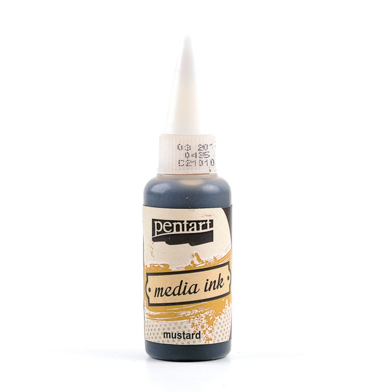 Media Ink atrament 20 ml, horčica Media Ink atrament 20 ml, horčica