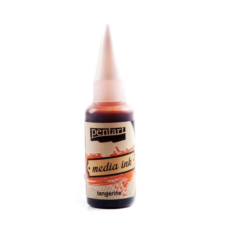 Media Ink atrament 20 ml, mandarínka Media Ink atrament 20 ml, mandarínka