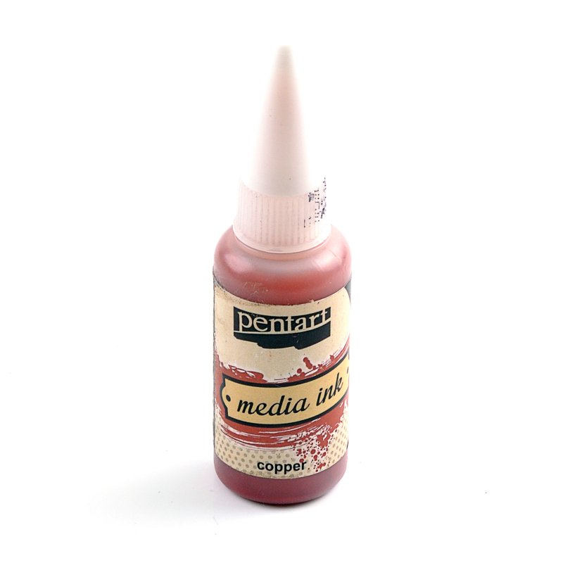 Media Ink atrament 20 ml, medená Media Ink atrament 20 ml, medená