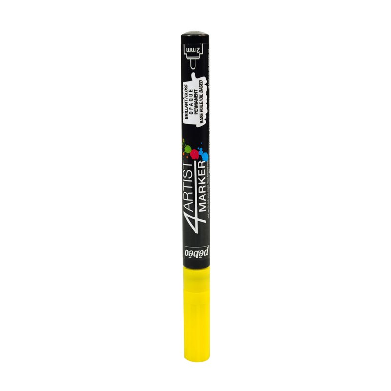 Olejové fixky 4ARTIST marker, 2 mm, 02 Yellow Olejové fixky 4ARTIST marker, 2 mm, 02 Yellow