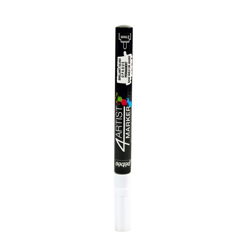 Olejové fixky 4ARTIST marker, 2 mm, 25 White Olejové fixky 4ARTIST marker, 2 mm, 25 White