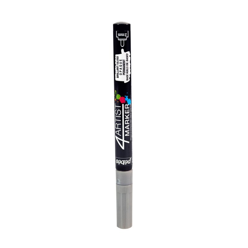 Olejové fixky 4ARTIST marker, 2 mm, 70 Silver Olejové fixky 4ARTIST marker, 2 mm, 70 Silver