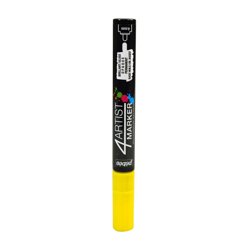 Olejové fixky 4ARTIST marker, 4 mm, 102 Yellow Olejové fixky 4ARTIST marker, 4 mm, 102 Yellow