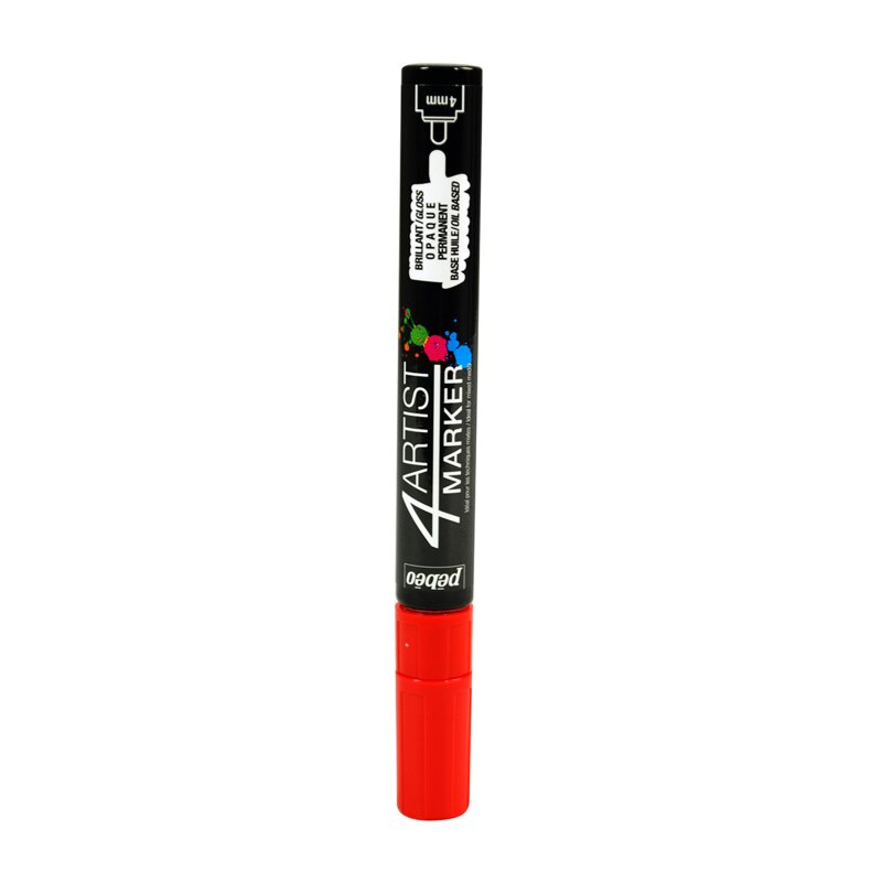 Olejové fixky 4ARTIST marker, 4 mm, 107 Red Olejové fixky 4ARTIST marker, 4 mm, 107 Red