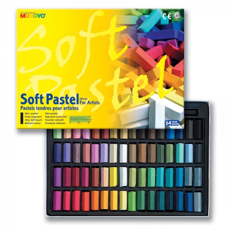 Sada mäkkých pastelov FOR ARTIST 64 ks Sada mäkkých pastelov FOR ARTIST 64 ks