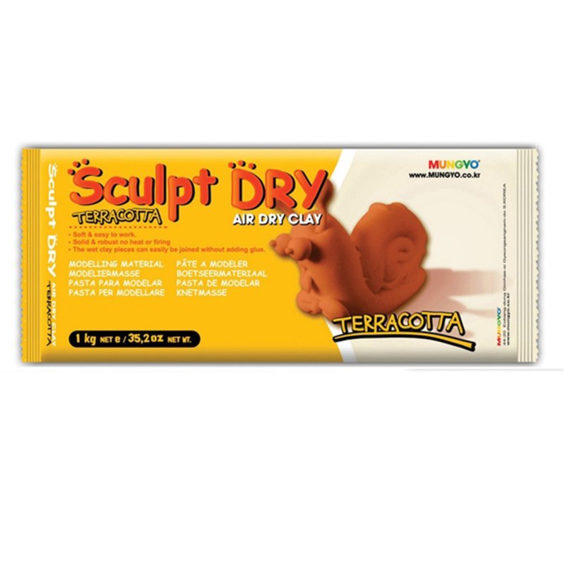 Samoschnúca modelovacia hmota Sculpt Dry 1kg terakota Samoschnúca modelovacia hmota Sculpt Dry 1kg terakota