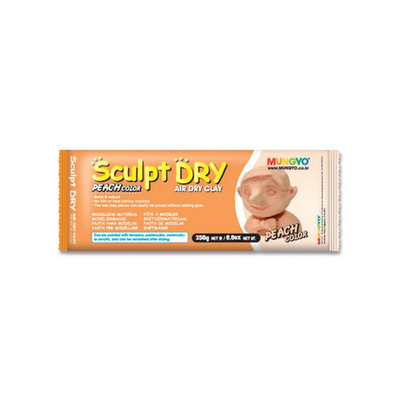 Samoschnúca modelovacia hmota Sculpt Dry 250g broskyňová Samoschnúca modelovacia hmota Sculpt Dry 250g broskyňová