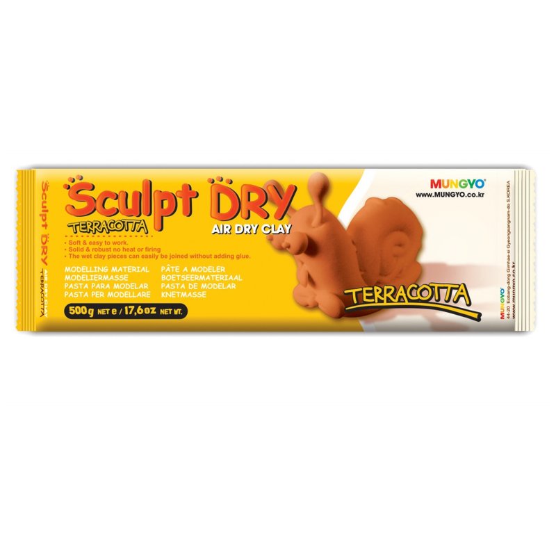 Samoschnúca modelovacia hmota terracota - 500 g Samoschnúca modelovacia hmota terracota - 500 g