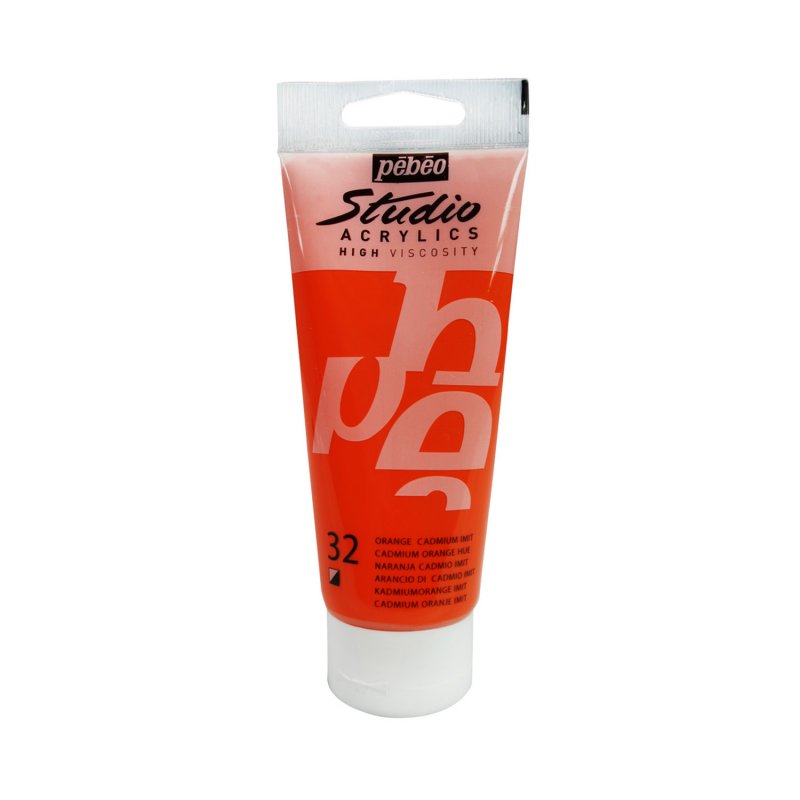 Studio Acrylics Cadmium orange hue Studio Acrylics Cadmium orange hue