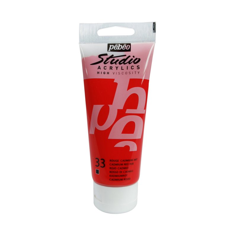 Studio Acrylics Cadmium red hue Studio Acrylics Cadmium red hue